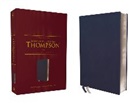Reina Valera Revisada, Charles Thompson, Vida - RVR, Biblia de Referencia Thompson, Leathersoft, Azul añil, Palabras de Jesús en Rojo, con Índice, Comfort Print