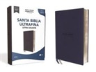 Nueva Versión Internacional, Vida - NVI, Santa Biblia, Revisión 2022, Ultrafina, Letra Gigante, Leathersoft, Azul marino, Palabras de Jesús en Rojo, Comfort Print