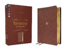 Zondervan - NKJV, Thompson Chain-Reference Bible, Large Print, Leathersoft, Brown, Red Letter, Comfort Print