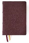 Zondervan - NKJV, Thompson Chain-Reference Bible, Large Print, Genuine Leather, Cowhide, Burgundy, Red Letter, Thumb Indexed, Comfort Print