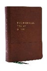 Thomas Nelson, Thomas Nelson - Nkjv, Evangelical Study Bible, Leathersoft, Brown, Red Letter,
