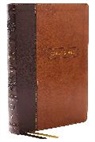 Thomas Nelson, Thomas Nelson - Kjv Holy Bible, Center Column Reference Bible, Leathersoft, Brown,