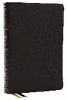 Thomas Nelson - KJV Holy Bible with 73,000 Center-Column Cross References, Black Genuine Leather, Red Letter, Comfort Print: King James Version