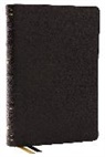 Thomas Nelson - KJV Holy Bible with 73,000 Center-Column Cross References, Black Genuine Leather, Red Letter, Comfort Print (Thumb Indexed): King James Version