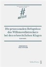Klaudia Vokrraj, Thomas Sutter-Somm - Die prozessualen Befugnisse des Willensvollstreckers bei den erbrechtlichen Klagen