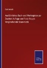Carl Arendt - Ausführliches Sach- und Wortregister zur Zweiten Auflage von Franz Bopp's Vergleichender Grammatik