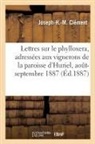 Joseph-H -M Clément, Clement-j h m - Lettres sur le phylloxera,