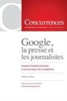 Guillaume Sire - Google, la presse et les journalistes