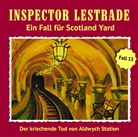 Lutz Harder, Michael Pink, Bodo Wolf - Inspector Lestrade - Der Kriechende Tod von Aldwych Station, 1 Audio-CD (Hörbuch)