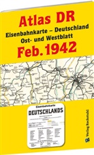 Harald Rockstuhl - ATLAS DR Februar 1942 - Eisenbahnkarte Deutschland
