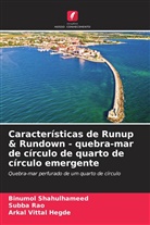 Subba Rao, Binumol Shahulhameed, Arkal Vittal Hegde - Características de Runup & Rundown - quebra-mar de círculo de quarto de círculo emergente