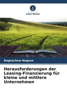 Dagnachew Nuguse - Herausforderungen der Leasing-Finanzierung für kleine und mittlere Unternehmen