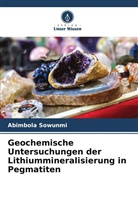 Abimbola Sowunmi - Geochemische Untersuchungen der Lithiummineralisierung in Pegmatiten