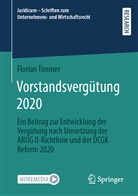 Florian Timmer - Vorstandsvergütung 2020