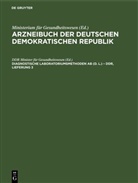 DDR Minister für Gesundheitswesen, Ministerium für Gesundheitswesen - Arzneibuch der Deutschen Demokratischen Republik: Diagnostische Laboratoriumsmethoden AB (D. L.) - DDR, Lieferung 3