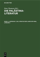 Peter Thomsen - Die Palästina-Literatur - Band A, Lieferung 1: Die Literatur der Jahre 1878-1894, Liferung 1