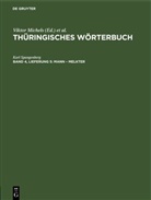 Karl Spangenberg, Viktor Michels, Sächsische Akademie Der Wissenschaften - Thüringisches Wörterbuch - Band 4, Lieferung 5: Mann - Melkter