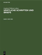 Gottfried Wilhelm Leibniz, Erik Amburger, Kurt Müller - Gottfried Wilhelm Leibniz: Sämtliche Schriften und Briefe. Allgemeiner politischer und historischer Briefwechsel - Reihe. Band 5: 1687-1690