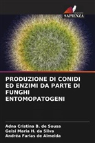 Andréa Farias de Almeida, Geisi Maria H. da Silva, Adna Cristina B. de Sousa - PRODUZIONE DI CONIDI ED ENZIMI DA PARTE DI FUNGHI ENTOMOPATOGENI