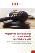 Andy Maloba - Objectivité et subjectivité en contentieux de constitutionnalité