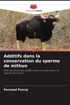 Perumal Ponraj - Additifs dans la conservation du sperme de mithun