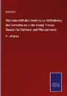 Karl Koch - Wochenschrift des Vereines zur Beförderung des Gartenbaues in den Königl. Preuss. Staaten für Gärtnerei und Pflanzenkunde