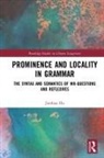 Jianhua Hu - Prominence and Locality in Grammar