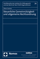Oliver Cremers - Steuerliche Gemeinnützigkeit und allgemeine Rechtsordnung
