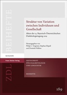 Stephan Elspaß, Philip C. Vergeiner, Dominik Wallner - Struktur von Variation zwischen Individuum und Gesellschaft