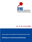 René Krempkow, Elena Wilhelm, Olaf Zawacki-Richter - Beiträge zur Hochschulentwicklung