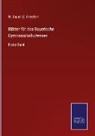 W Bauer, W. Bauer, G Friedlein, G. Friedlein - Blätter für das Bayerische Gymnasialschulwesen