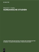 Heinrich F. J. Junker - Koreanische Studien