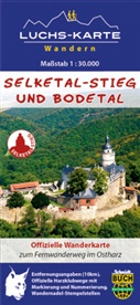 Harzklub e V, Harzer Tourismusverband, Harzklub e. V., Harzklub e.V., Tourismusverband - Luchs-Wanderkarte Selketal-Stieg und Bodetal