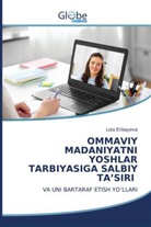 Lola Elibayeva - OMMAVIY MADANIYATNI YOSHLAR TARBIYASIGA SALBIY TA'SIRI
