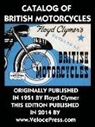 Floyd Clymer, Velocepress - Catalog of British Motorcycles