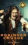Daniel Defoe - Robinson Crusoe (Deluxe Library Edition) (Illustrated)