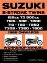 Floyd Clymer - SUZUKI 2-STROKE TWINS 125cc TO 500cc - 1962 ONWARDS - WORKSHOP MANUAL