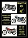 Floyd Clymer - HONDA 450 WORKSHOP MANUAL CB450 & CL450 K0 to K7 4 SPEED & 5 SPEED 1965-1974