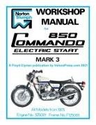 Floyd Clymer - Norton Workshop Manual for 850 Commando Electric Start Mark 3 from 1975 Onwards (Part Number 00-4224)