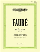 Gabriel Fauré, Eberhardt Klemm - Klavierwerke - 1: 9 Preludes, 6 Impromptus