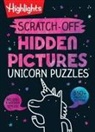Highlights - Scratch-Off Hidden Pictures Unicorn Puzzles
