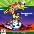 Frauke Nahrgang - Die Teufelskicker - Tausendundein Tor!, 1 Audio-CD (Audiolibro)