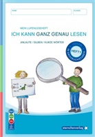 Katrin Langhans, sternchenverlag GmbH - Mein Lupenleseheft 1 - Ich kann ganz genau lesen - AUSGABE: IN GROßBUCHSTABEN (DaZ)