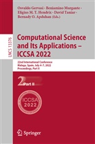 Bernady O. Apduhan, Osvaldo Gervasi, Eligius M. T. Hendrix, Eligius M T Hendrix et al, Beniamino Murgante, David Taniar - Computational Science and Its Applications - ICCSA 2022