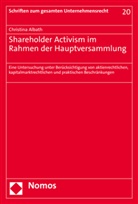 Christina Albath - Shareholder Activism im Rahmen der Hauptversammlung