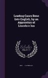 Frederick Pollock - Leading Cases Done Into English, by an Apprentice of Lincoln's Inn