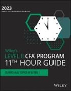 Wiley - Wiley''s Level II Cfa Program 11th Hour Final Review Study Guide 2023