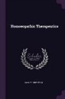Samuel Lilienthal - Homoeopathic Therapeutics