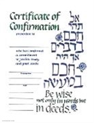Behrman House - Certificate of Confirmation 10-pack