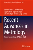Yogendra Arya, K. P. Chaudhary, K.P. Chaudhary, Kp Chaudhary, Aman Dahiya, Ajay Gahlot... - Recent Advances in Metrology